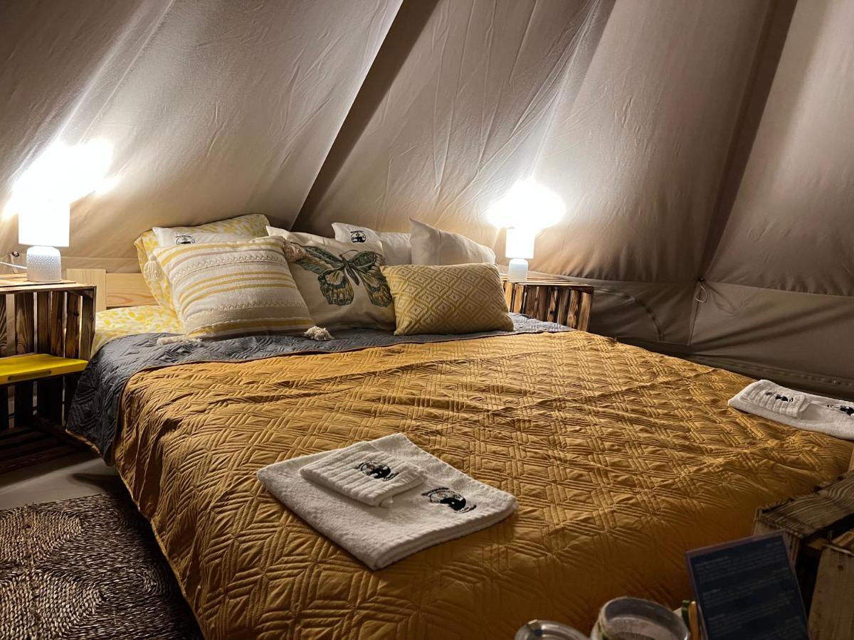 Отель Glamping Bieszczady Z Jacuzzi I Basenem Солина Экстерьер фото